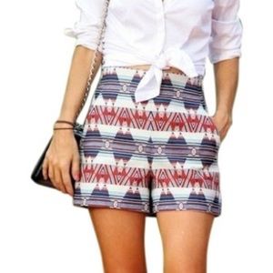 Zara Aztec Shorts - NWT - XS